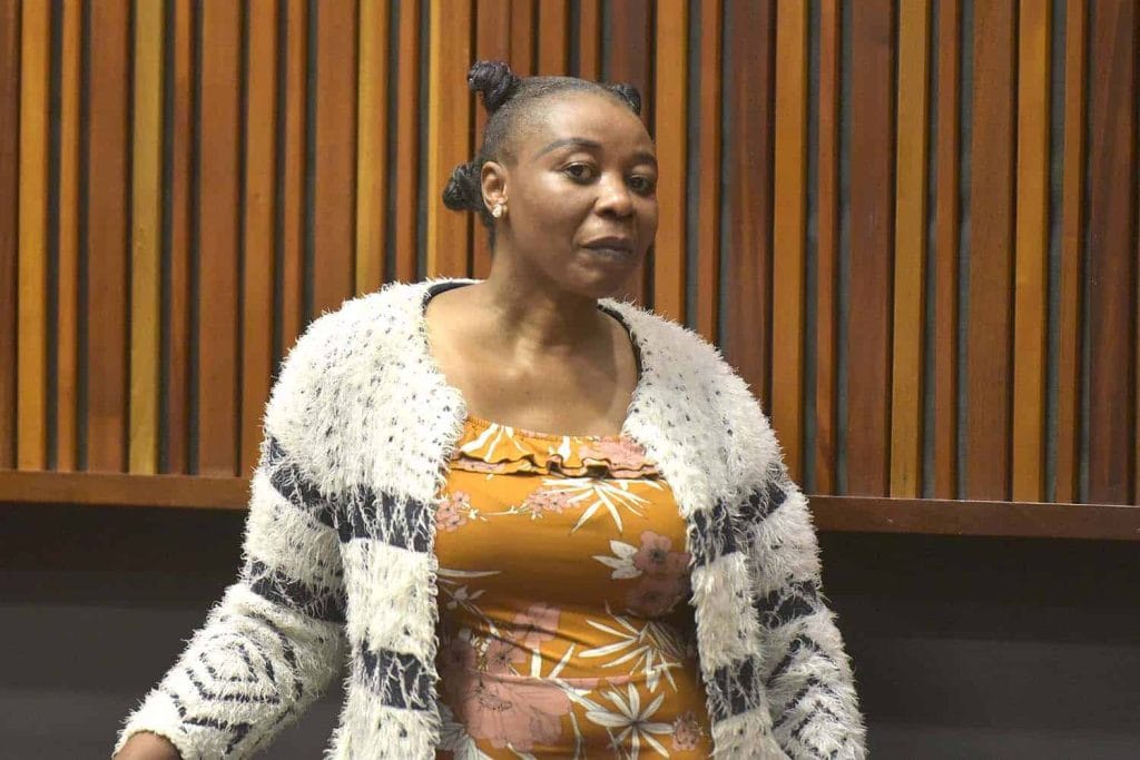 Convicted killer caught with handset in jail 1 Convicted serial killer Nomia Rosemary Ndlovu has been internally charged by Correctional Service officials after being caught with a cell phone in prison.