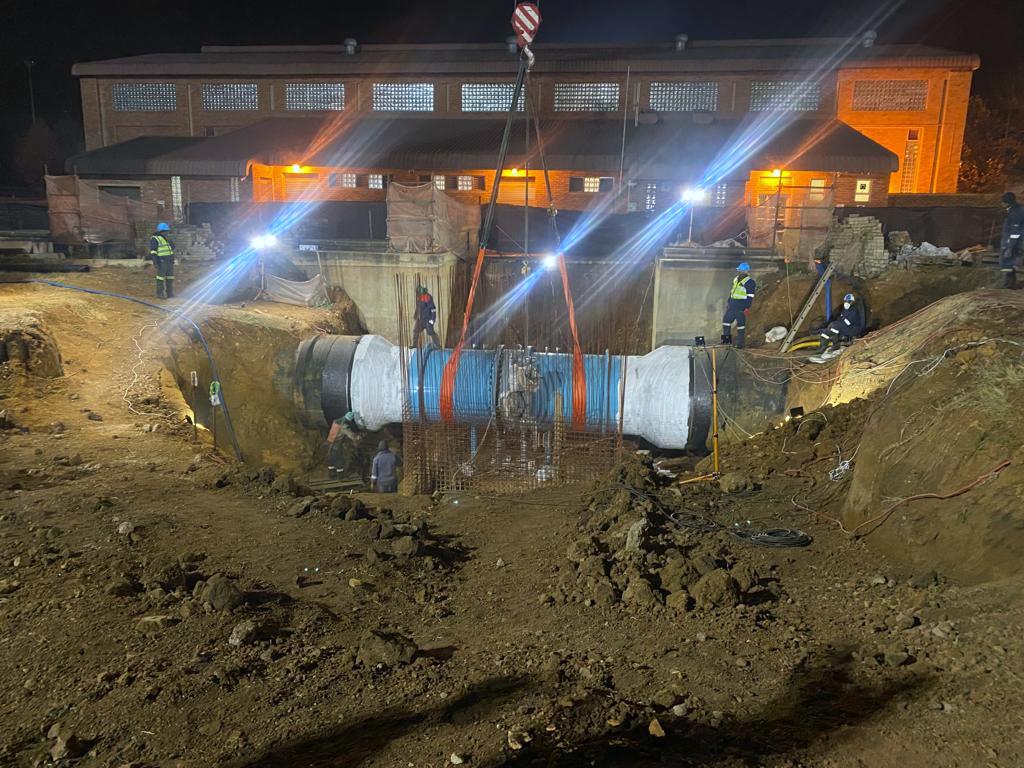 Rand Water completes 58-hour maintenance project 1 Rand Water completes 58-hour maintenance project