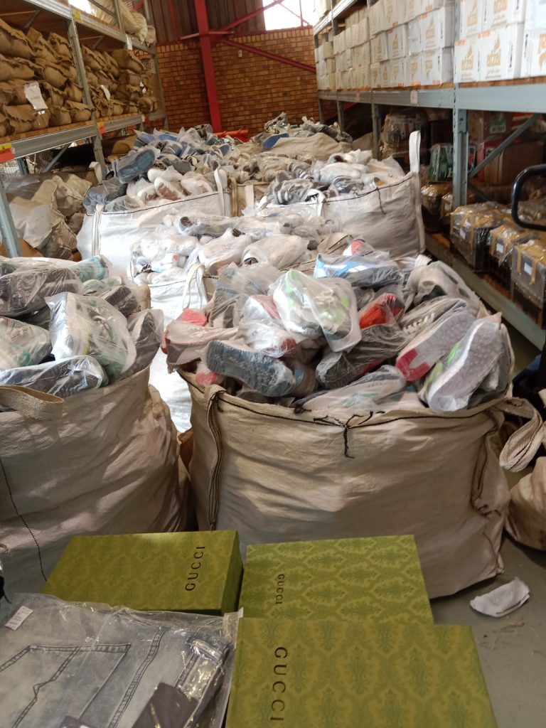 Counterfeit goods worth millions recovered at Lebombo Port of Entry
