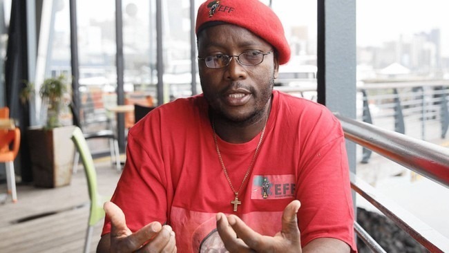 Suspended EFF member vow to stay put as party crack whip 1 EFF KZN chairperson Vusi Khoza File Picture Jacques Naude