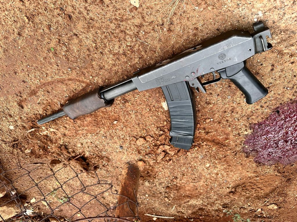 Four cash-in-transit robbers were fatally wounded on Monday afternoon in a shootout with law enforcement agencies in Mmakau, Pretoria.