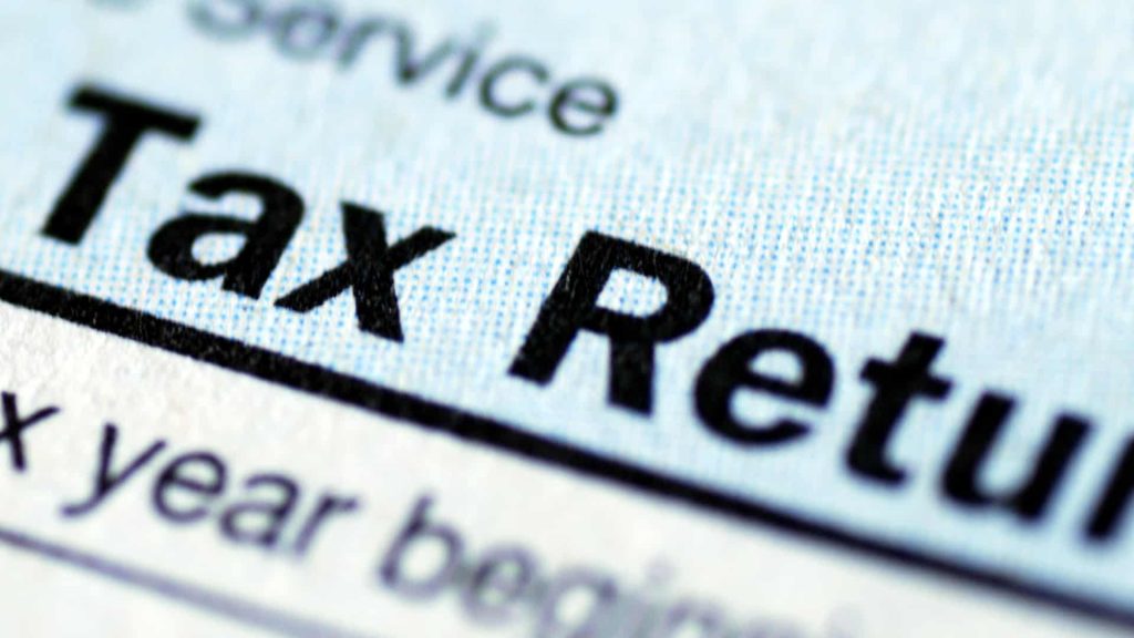 Filing tax return