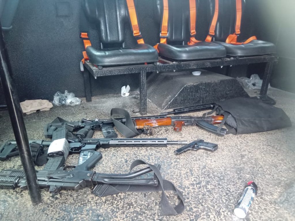 Thirteen suspects arrested following shootout between security companies 1 Thirteen suspects arrested following shootout between security companies
