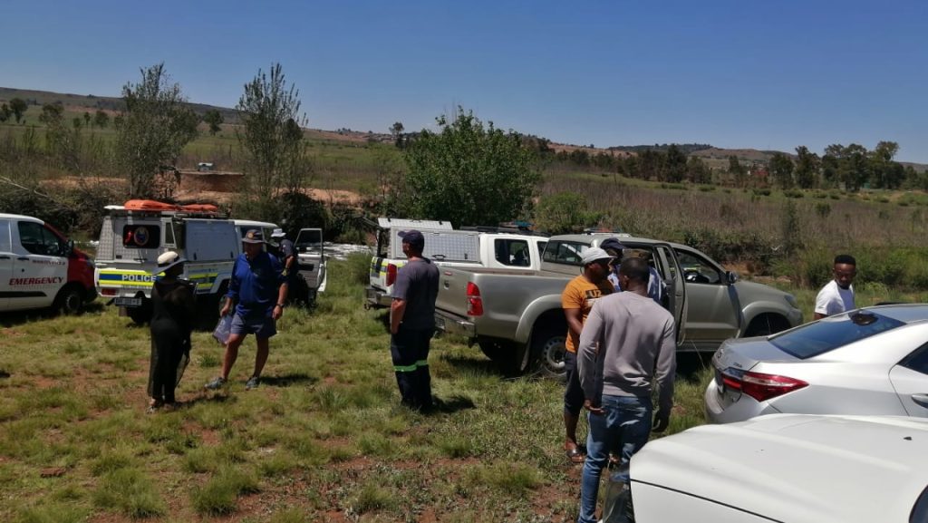 Search operation resume for two swept away in river stream