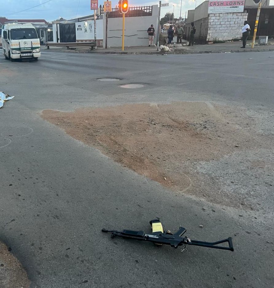 Two suspects dead during a foiled cash heist in Soweto