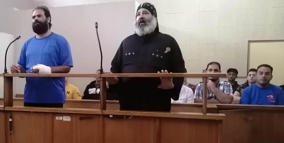 Egyptian priests appear in court for murder