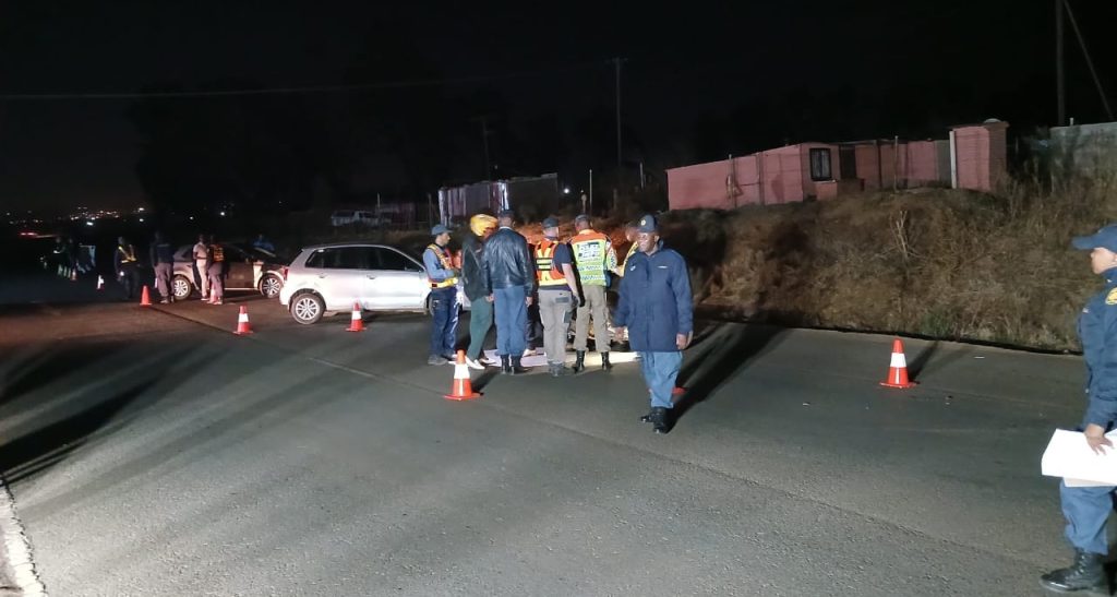 Hijacked vehicle recovered during a roadblock in Orange Farm 1 Hijacked vehicle recovered during a roadblock in Orange Farm