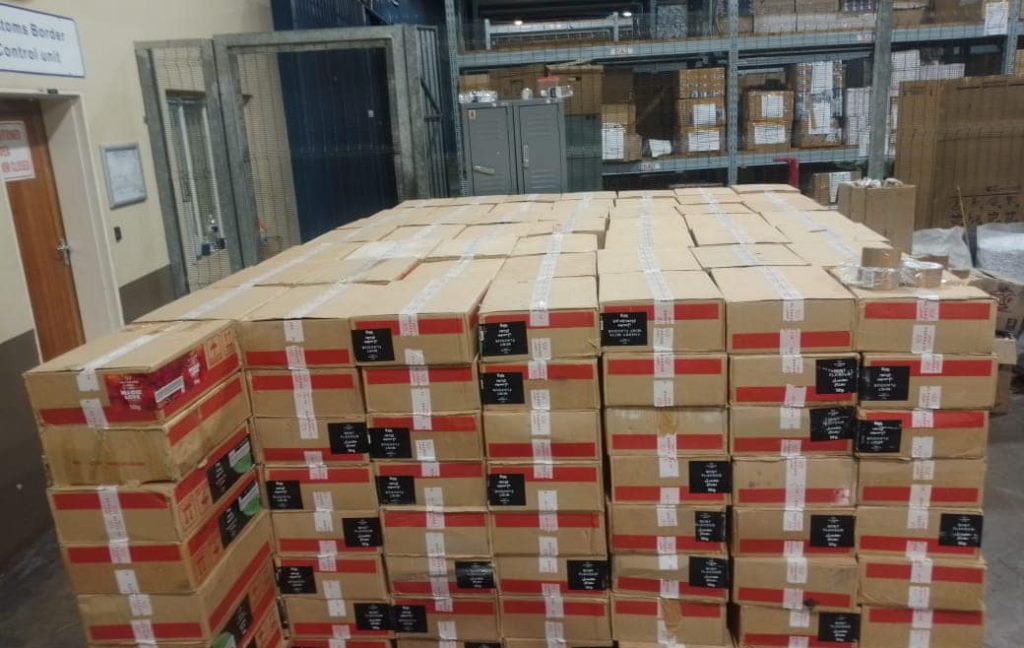 Police seize illicit tobacco worth over R21 million