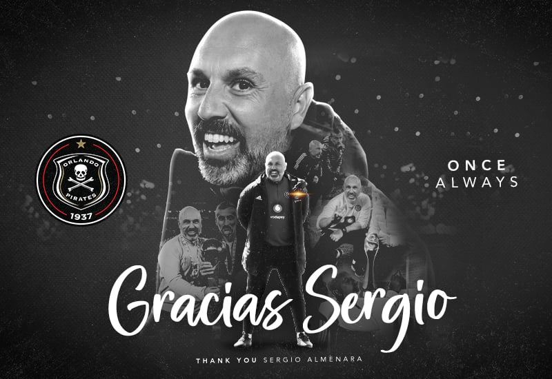 Makaringe part ways with The Buccaneers 2 Orlando Pirates today announce that Assistant Coach Sergio Almenara 1 1