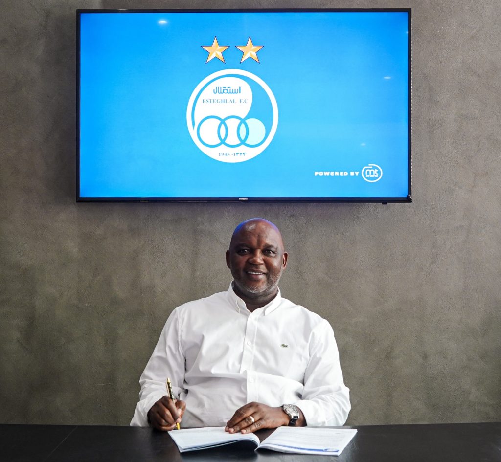 Iranian super club, Esteghlal FC appoints Pitso Mosimane as head coach