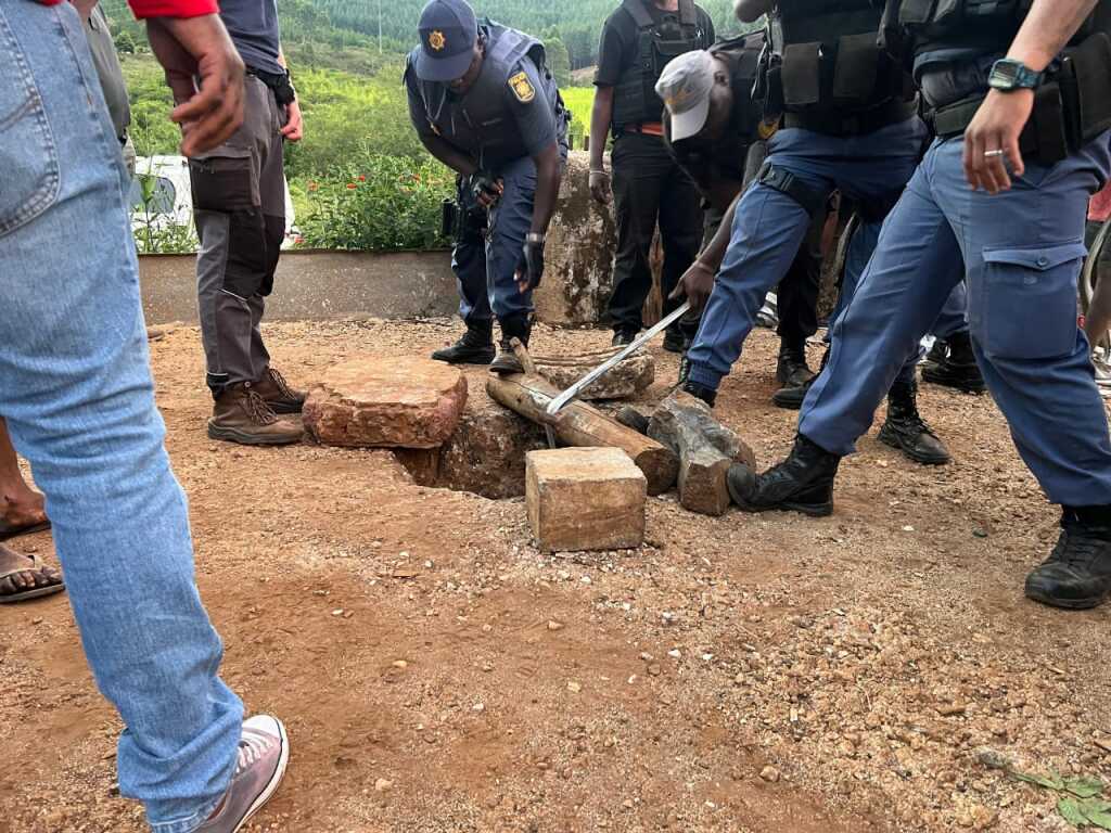 150 illegal miners trapped inside an abandoned mine in Sabie
