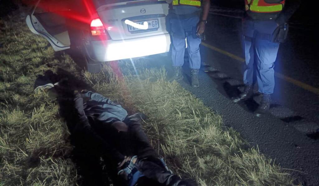 Duo arrested for possession of a suspected stolen vehicle on the N1