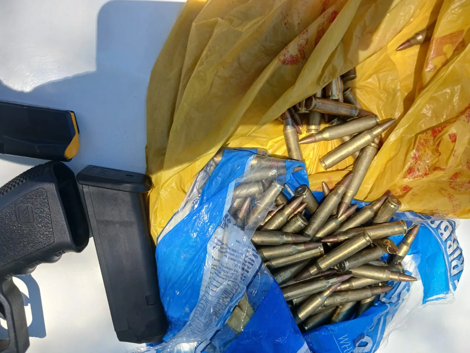 AK47s among four firearms seized after fatal miner shootout IMG-20260208-WA0014