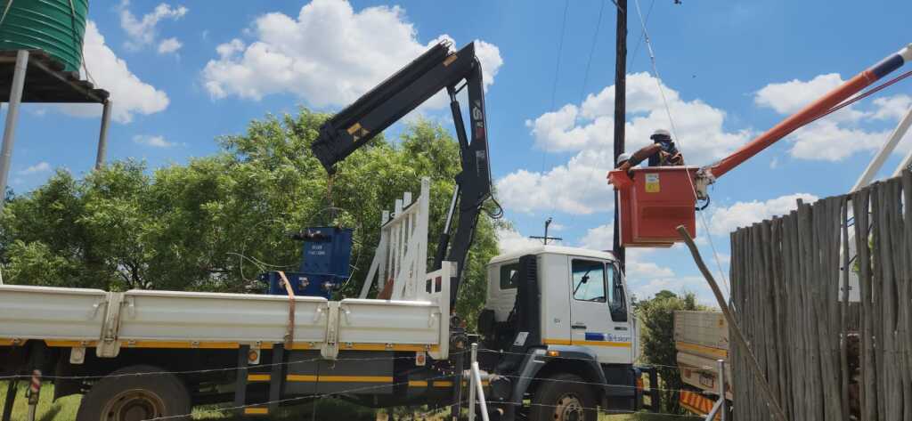 Randfontein Farmers face charges following massive Eskom power theft bust 1 Two farmers in Randfontein, near Johannesburg, were arrested on Monday during Eskom operations targeting electricity theft and network protection in Gauteng.
