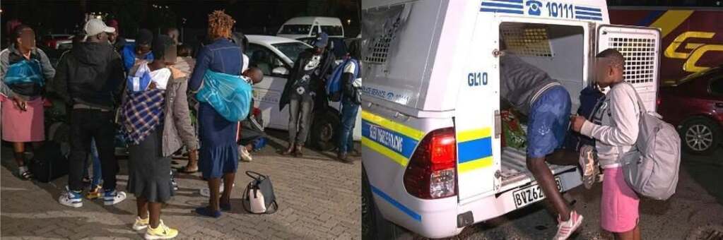 Major success: Cross-border bus stopped in Free State operation 1 Major success: Cross-border bus stopped in Free State operation