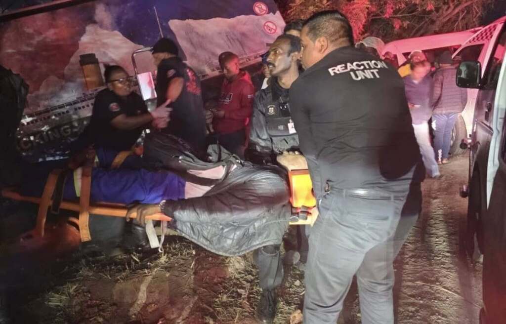 Super-link truck collision leaves two trapped, five injured in Canelands 1 Super-link truck collision leaves two trapped, five injured in Canelands